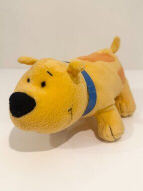 Vintage 2001 "T-Bone" Dog Plush from Clifford the Big Red Dog book series